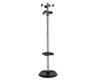 RFG Закачалка Orto 172 cm, хром и черни елементи