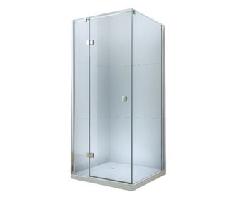 Cabina de dus Optima Chevalier , 80x80x195 , 6mm , sticla securizata, deschidere stanga