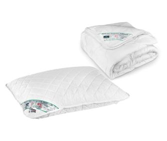 HypoallergenicMed Baby Set - възглавница 40x60 cm и хипоалергенна кошара 100x140 cm за бебета