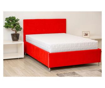 Matrac poliuretán habbal SOMNART 180x200, magasság 20 cm, ortopédiai, levehető fedél cipzárral, hengerelt, közepes szilárdságú