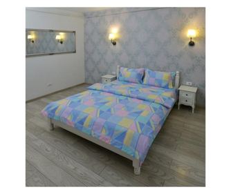 Спално бельо Somnart за 2 лица, 100% памук, многоцветен