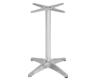 RAKI Picior, baza din aluminiu pentru masa cu blat patrat sau rotund 42x42xh72cm