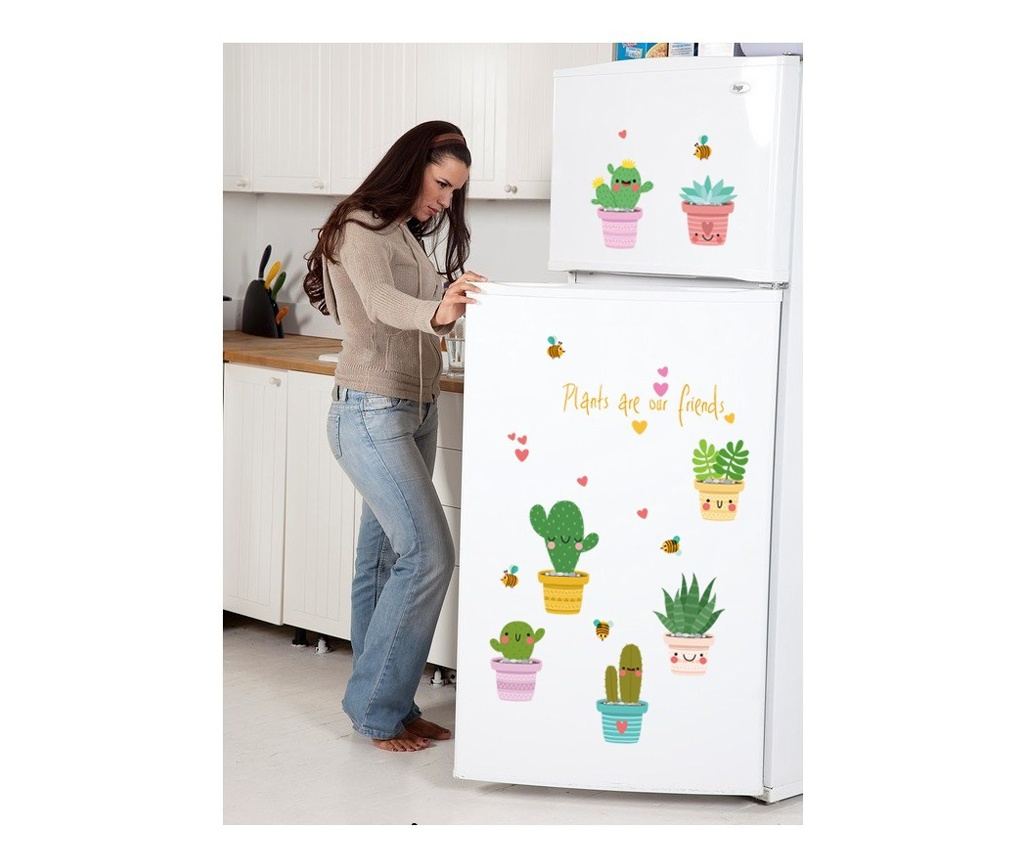 Sticker decorativ, Cactusi, 115 cm, 816STK - 5