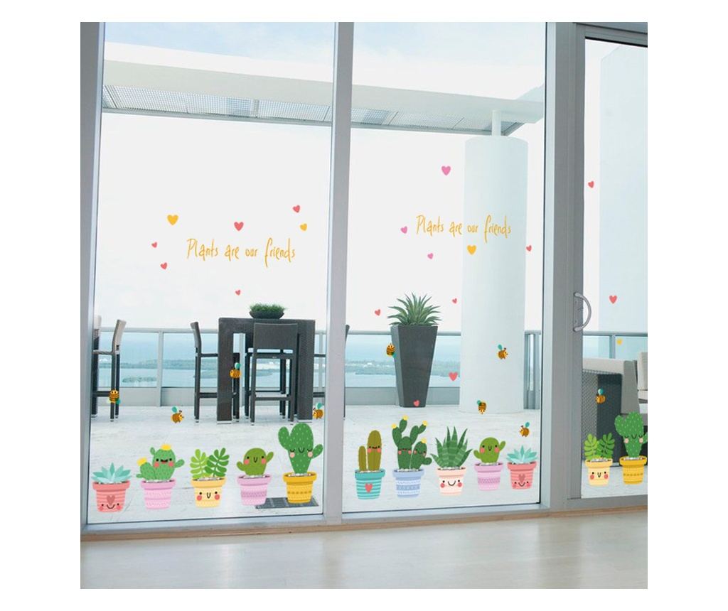 Sticker decorativ, Cactusi, 115 cm, 816STK - 7