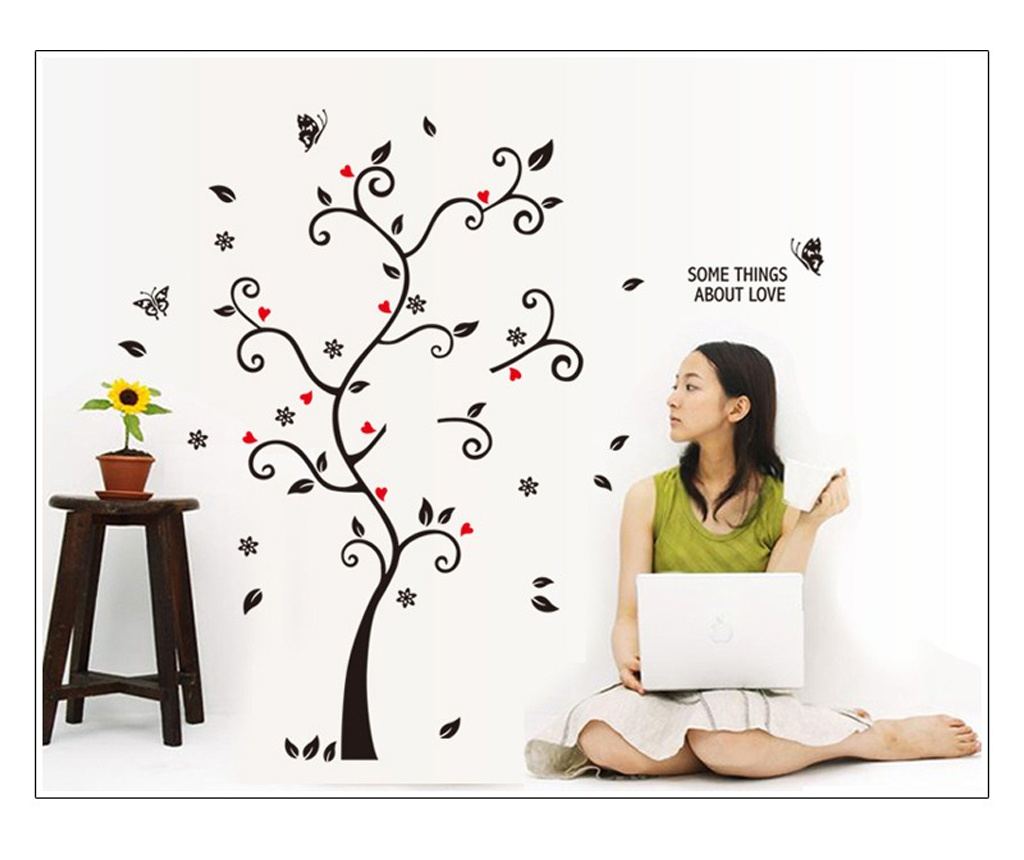 Sticker decorativ, Copac, 120 cm, 810STK - 4