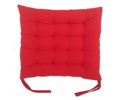 Perna decorativa pentru scaun, culoare rosu