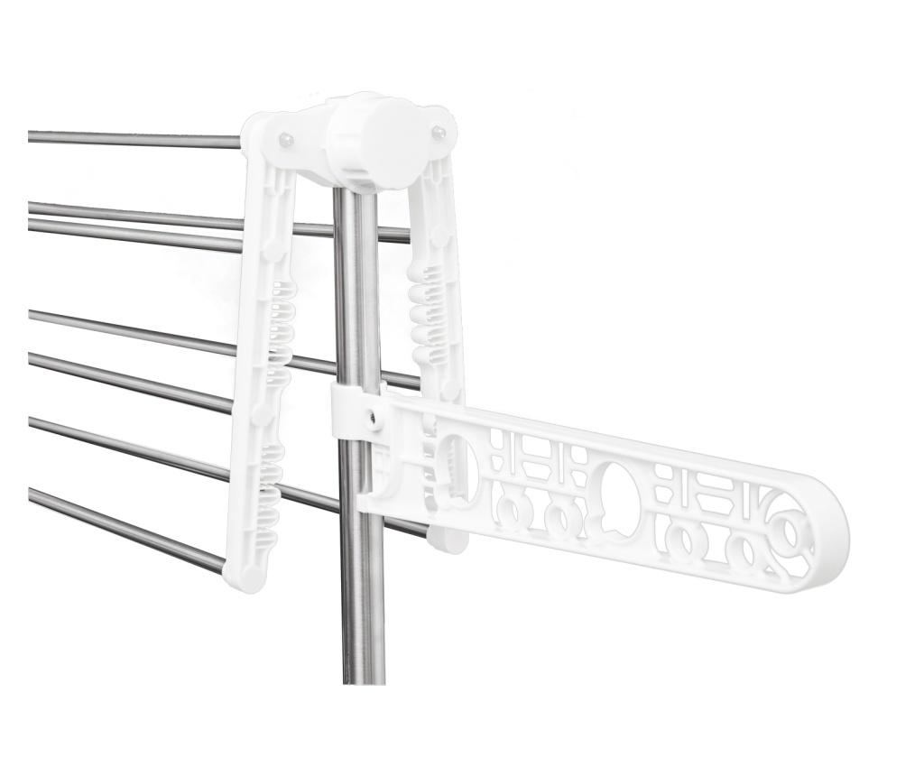HomCom Prémium 3 szintes, állítható szárítórács - Deluxe rozsdamentes acél ruhaszárító, 81x28x10 cm - 10