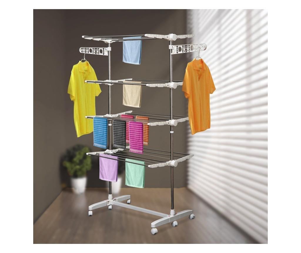 HomCom Uscator de rufe - Suport Premium 4 Niveluri Reglabil Homcom, HOMCOM, 90x29x10 cm - 2