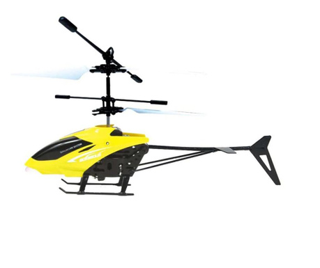 Elicopter cu telecomanda , Galben,21.5 x 14.5 x 4.5 cm