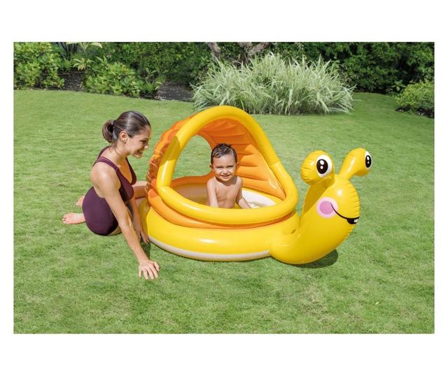 Piscina gonflabila Intex Baby - Melc, 145 x 102 x 74 cm