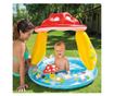 Piscina gonflabila Intex pentru copii, in forma de ciuperca si acoperis