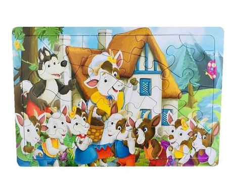 Puzzle Jigsaw, 24 piese, +3 ani, multicolor