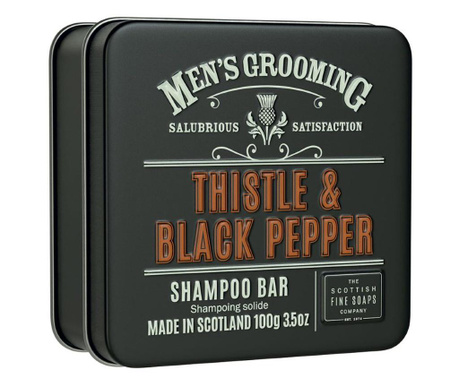 Сапун за коса SCOTTISH FINE SOAPS Трън и Пипер 100 гр, за мъже
