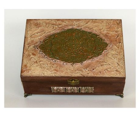 Cutie de bijuterii handmade,lemn, 23,5x17x9 cm