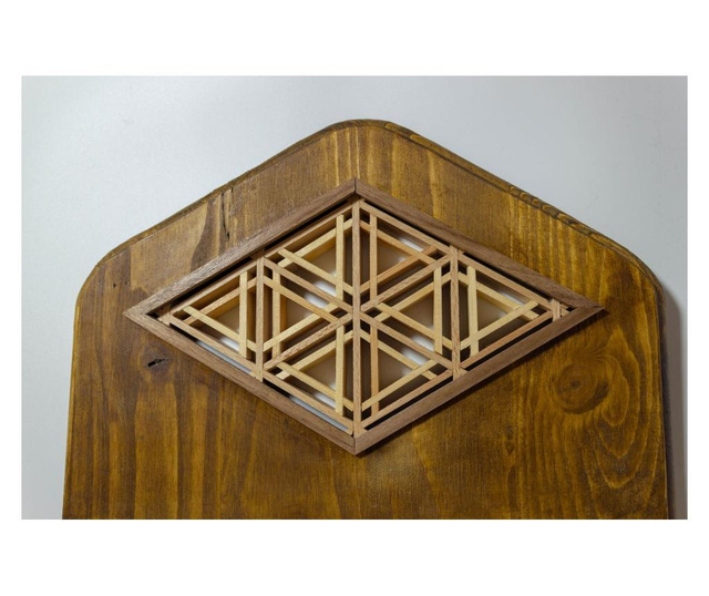 Etajera Kumiko handmade,lemn, 32x26,5x12 cm