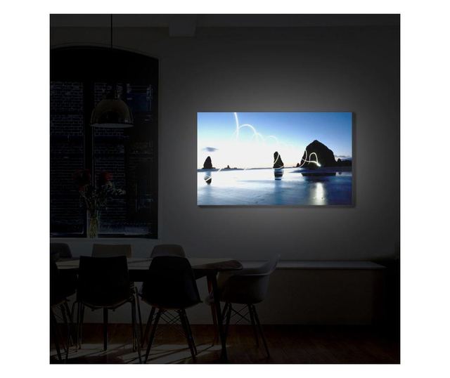 Tablou Canvas Led cu Intrerupator, Luminos in Intuneric, Premium, Art ...