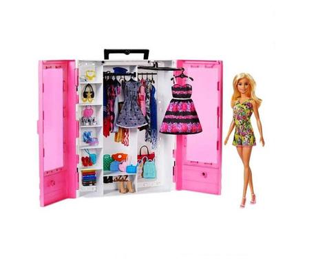 Кукла Barbie fashion, С гардероб, С кукла и тоалети, Аксесоари