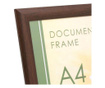 Рамка за снимка, Дървена, А4, 3 броя, Венге