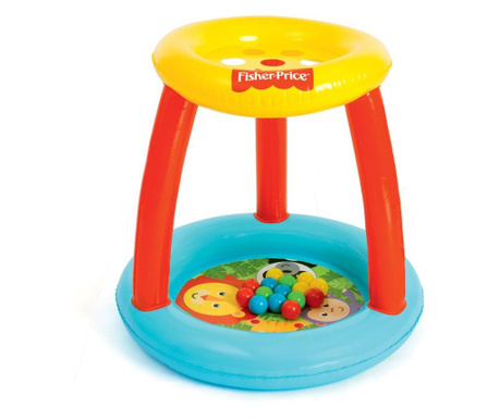 Надуваем детски център Fisher price, 15 топки