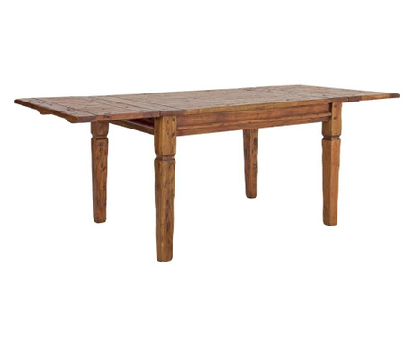 Chateaux barna fa kihúzható asztal 200/245/290 cm x 100 cm x 76 h