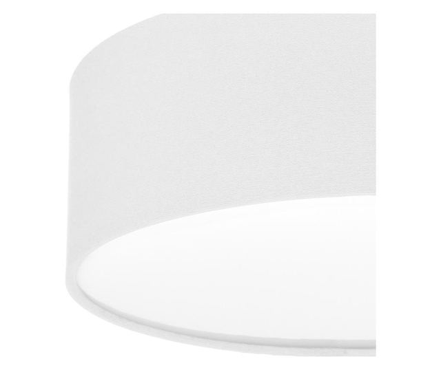 Plafonieră LED modernă cu abajur textil 20cm 20x6cm 12W