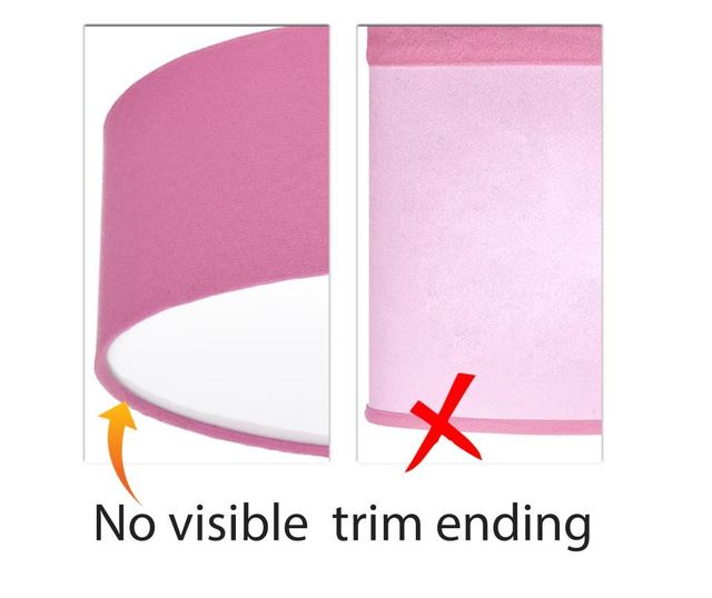 Plafonieră LED modernă cu abajur textil 20cm 20x6cm 12W