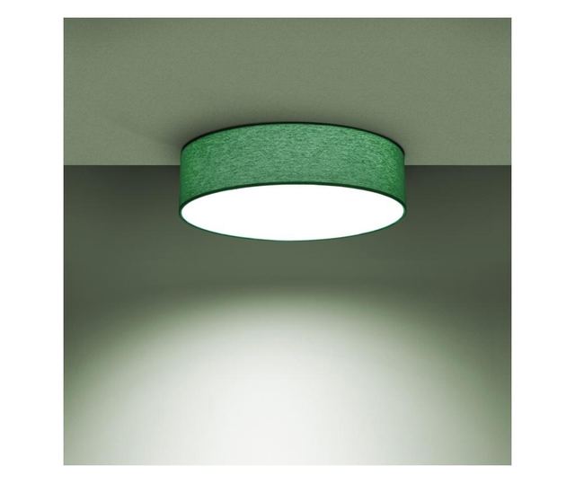 Plafonieră LED modernă cu abajur textil 20cm 20x6cm 12W