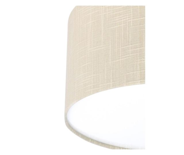Plafonieră LED modernă cu abajur textil 20cm 20x6cm 12W