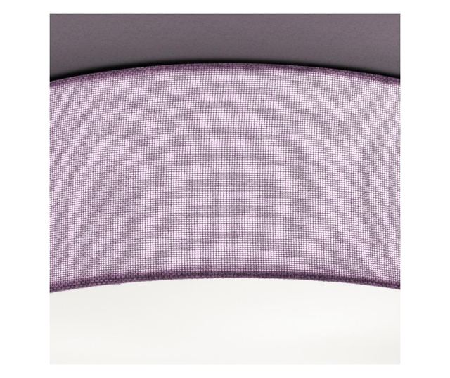 Plafonieră LED modernă cu abajur textil 20cm 20x6cm 12W