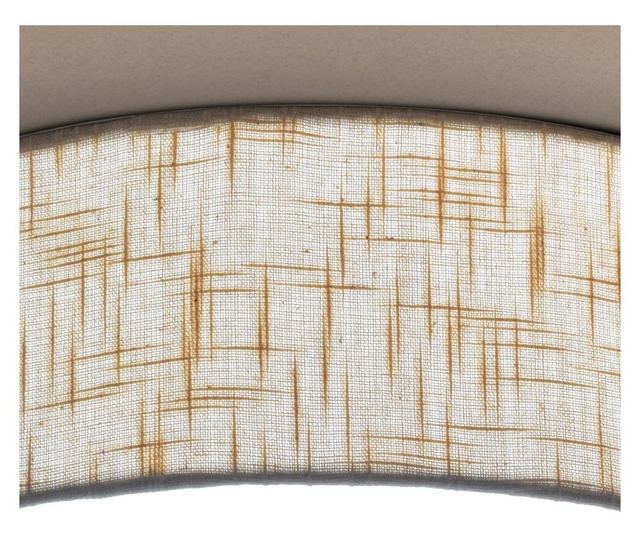 Plafonieră LED modernă cu abajur textil 20cm 20x6cm 12W