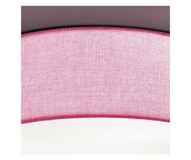 Plafonieră LED modernă cu abajur textil 20cm 20x6cm 12W