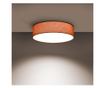 Plafonieră LED modernă cu abajur textil 20cm 20x6cm 12W