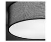 Plafonieră LED modernă cu abajur textil 20cm 20x6cm 12W