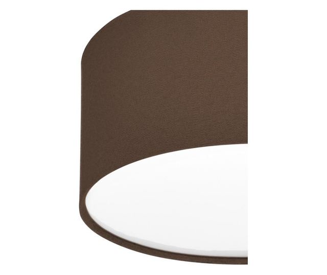 Plafonieră LED modernă cu abajur textil 20cm 20x6cm 12W