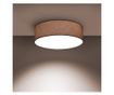 Plafonieră LED modernă cu abajur textil 20cm 20x6cm 12W
