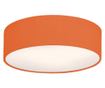 Plafonieră LED modernă cu abajur textil 20cm 20x6cm 12W