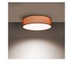 Plafonieră LED modernă cu abajur textil 20cm 20x6cm 12W