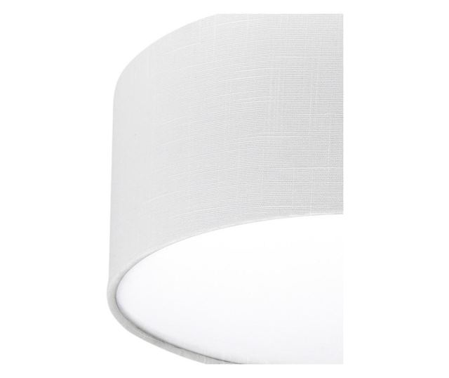 Plafonieră LED modernă cu abajur textil 20cm 20x6cm 12W