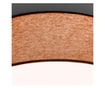 Plafonieră LED modernă cu abajur textil 20cm 20x6cm 12W