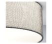 Plafonieră LED modernă cu abajur textil 20cm 20x6cm 12W