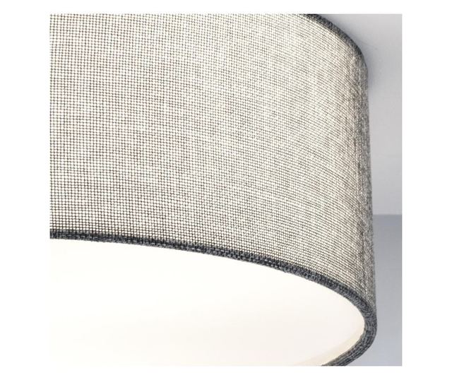 Plafonieră LED modernă cu abajur textil 20cm 20x6cm 12W