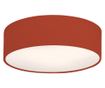 Plafonieră LED modernă cu abajur textil 20cm 20x6cm 12W