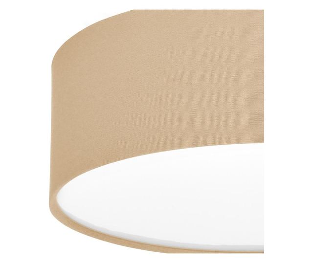 Plafon cu abajur textil 45cm 45x13 cm