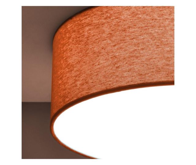 Plafon cu abajur textil 45cm 45x13 cm