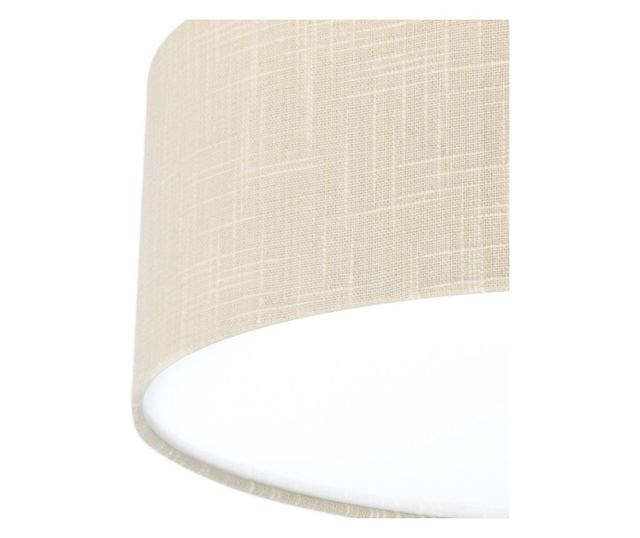 Plafon cu abajur textil 59cm 59x13 cm