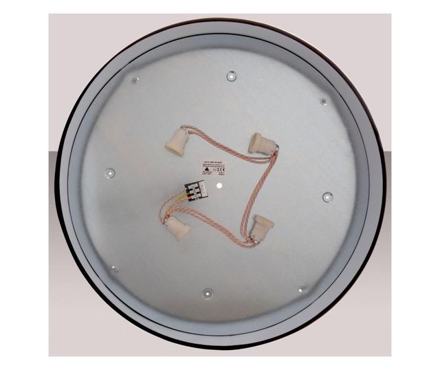 Plafon cu abajur textil 59cm 59x13 cm