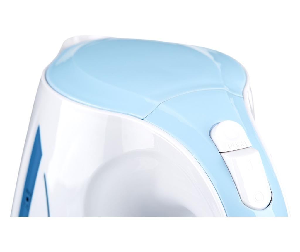 Cana electrica fierbator ECG RK 1758 bleu, 1,7 L, 2000 W, plastic de calitate BPA FREE - 4