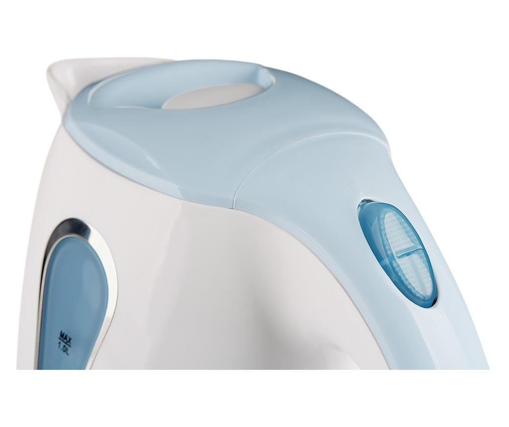 Cana electrica fierbator ECG RK 1022 bleu, 1 L, 1100 W, plastic de calitate BPA FREE - 5