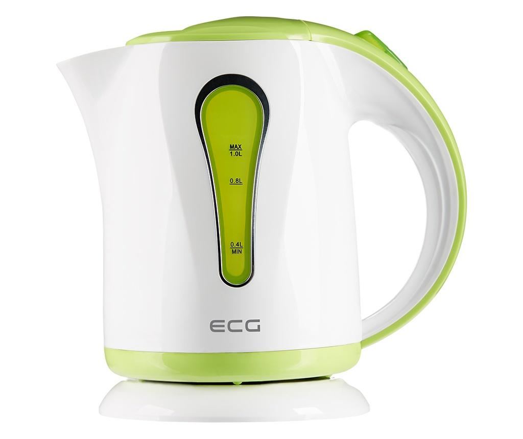 Cana electrica fierbator ECG RK 1022 verde, 1 L, 1100 W, plastic de calitate BPA FREE - 5