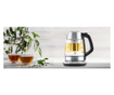 Fierbator electric cu infuzor pentru ceai ETA CRYSTELA PREMIUM 9153, 1.5 L, 2200W, otel inoxidabil si sticla Eta
